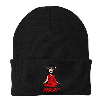 Funny Meditation MONK! Monkey Grafitti Skateboarding Punk Beanie