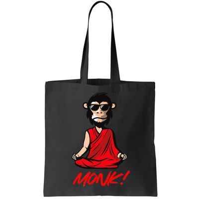 Funny Meditation MONK! Monkey Grafitti Skateboarding Punk Bag
