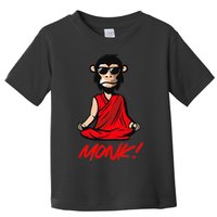 Funny Meditation MONK! Monkey Grafitti Skateboarding Punk Toddler T-Shirt