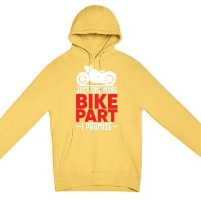 Funny Motorcycle Mechanic Gift For Motorbike Repair Meaningful Gift Premium Pullover Hoodie