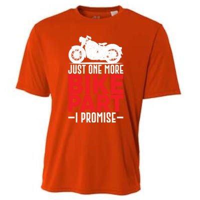 Funny Motorcycle Mechanic Gift For Motorbike Repair Meaningful Gift Cooling Performance Crew T-Shirt