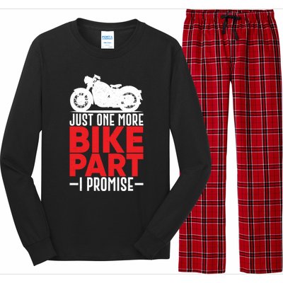 Funny Motorcycle Mechanic Gift For Motorbike Repair Meaningful Gift Long Sleeve Pajama Set