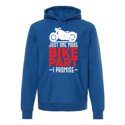 Funny Motorcycle Mechanic Gift For Motorbike Repair Meaningful Gift Premium Hoodie