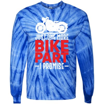 Funny Motorcycle Mechanic Gift For Motorbike Repair Meaningful Gift Tie-Dye Long Sleeve Shirt