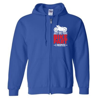 Funny Motorcycle Mechanic Gift For Motorbike Repair Meaningful Gift Full Zip Hoodie