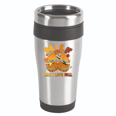 Funny MILF Man I Love Fall 16oz Travel Tumbler