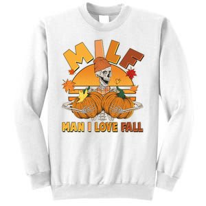 Funny MILF Man I Love Fall Sweatshirt