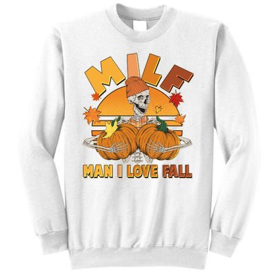 Funny MILF Man I Love Fall Sweatshirt