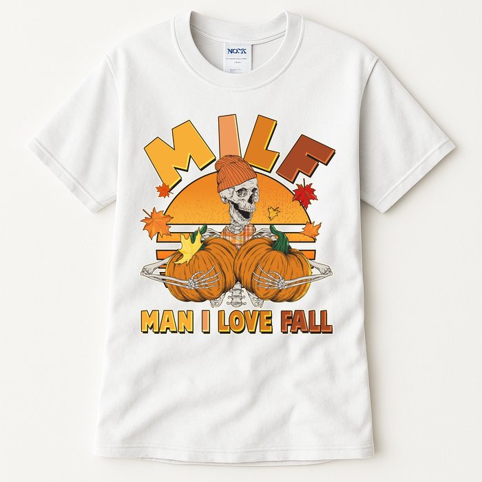 Funny MILF Man I Love Fall Tall T-Shirt