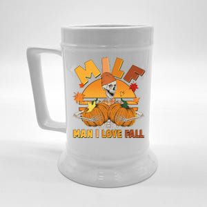 Funny MILF Man I Love Fall Beer Stein