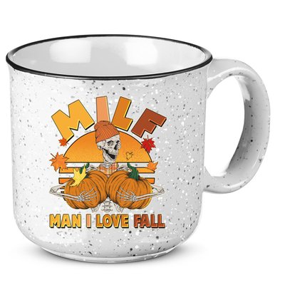 Funny MILF Man I Love Fall 15oz Campfire Ceramic Mug