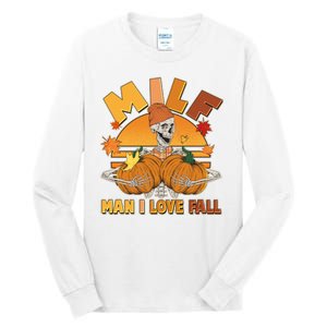 Funny MILF Man I Love Fall Tall Long Sleeve T-Shirt