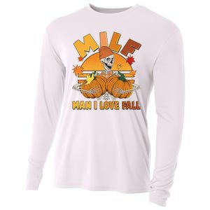 Funny MILF Man I Love Fall Cooling Performance Long Sleeve Crew