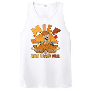 Funny MILF Man I Love Fall PosiCharge Competitor Tank