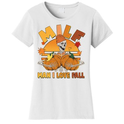 Funny MILF Man I Love Fall Women's T-Shirt