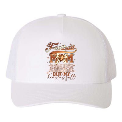 Football Mom My Wallet Is Empty Yupoong Adult 5-Panel Trucker Hat