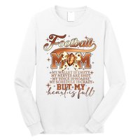 Football Mom My Wallet Is Empty Long Sleeve Shirt