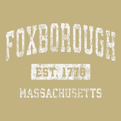Foxborough Massachusetts Ma Vintage Established T-Shirt