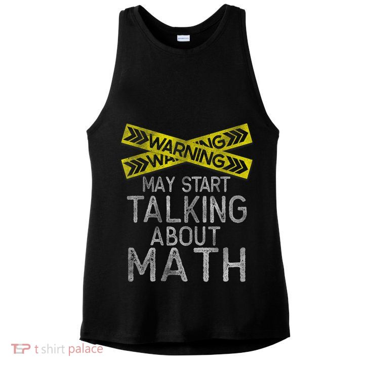 Funny Math Math Lover Math Humor Nerdy Math Ladies PosiCharge Tri-Blend Wicking Tank