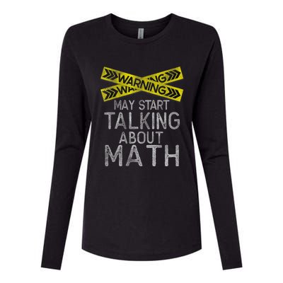 Funny Math Math Lover Math Humor Nerdy Math Womens Cotton Relaxed Long Sleeve T-Shirt