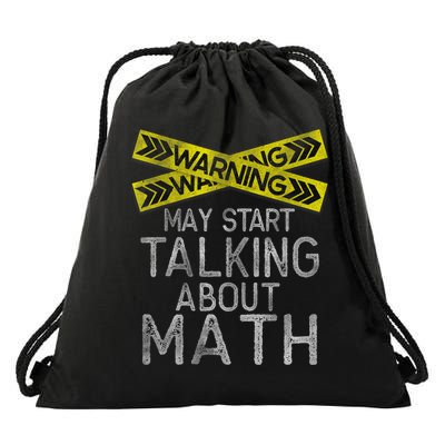 Funny Math Math Lover Math Humor Nerdy Math Drawstring Bag