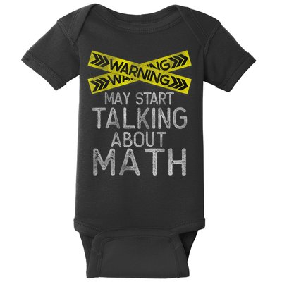 Funny Math Math Lover Math Humor Nerdy Math Baby Bodysuit