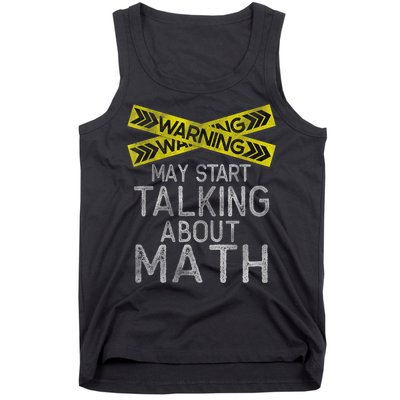 Funny Math Math Lover Math Humor Nerdy Math Tank Top