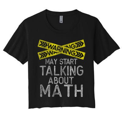 Funny Math Math Lover Math Humor Nerdy Math Crop Top