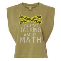 Funny Math Math Lover Math Humor Nerdy Math Garment-Dyed Women's Muscle Tee