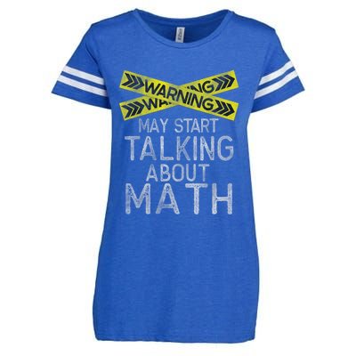 Funny Math Math Lover Math Humor Nerdy Math Enza Ladies Jersey Football T-Shirt