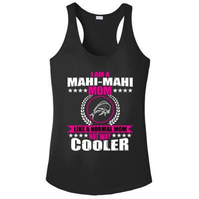 Funny Mahigiftmahi Mom Saying Game Fishing Gift Ladies PosiCharge Competitor Racerback Tank