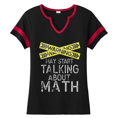 Funny Math Math Lover Math Humor Nerdy Math Ladies Halftime Notch Neck Tee