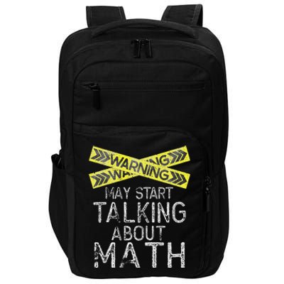 Funny Math Math Lover Math Humor Nerdy Math Impact Tech Backpack