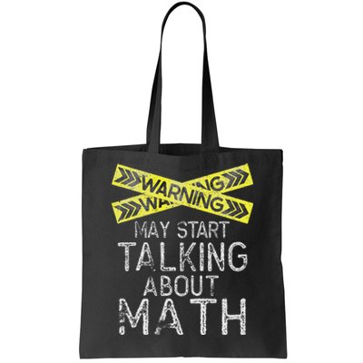 Funny Math Math Lover Math Humor Nerdy Math Tote Bag