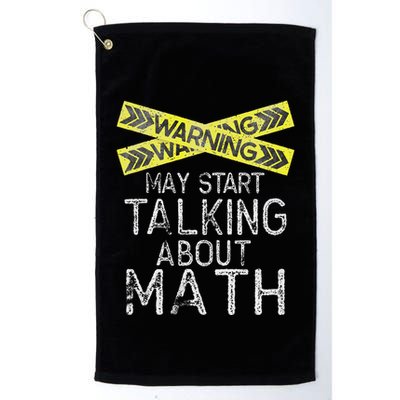 Funny Math Math Lover Math Humor Nerdy Math Golf Towel