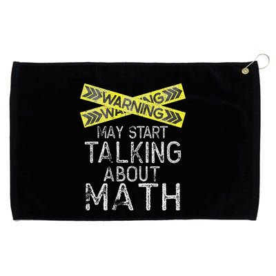 Funny Math Math Lover Math Humor Nerdy Math Grommeted Golf Towel
