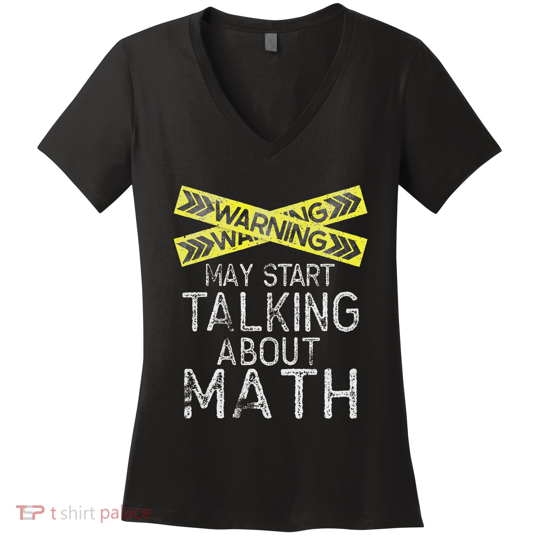 Funny Math Math Lover Math Humor Nerdy Math Women's V-Neck T-Shirt