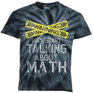 Funny Math Math Lover Math Humor Nerdy Math Kids Tie-Dye T-Shirt