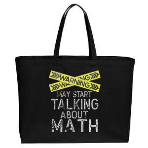 Funny Math Math Lover Math Humor Nerdy Math Cotton Canvas Jumbo Tote