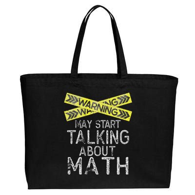 Funny Math Math Lover Math Humor Nerdy Math Cotton Canvas Jumbo Tote