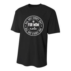 Fur Mom Mode Youth Performance Sprint T-Shirt