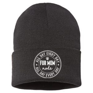 Fur Mom Mode Sustainable Knit Beanie