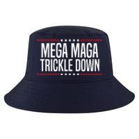 Funny MEGA MAGA Trickle Down Cool Comfort Performance Bucket Hat