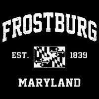 Frostburg Maryland MD Vintage State Athletic Style Sweatshirt