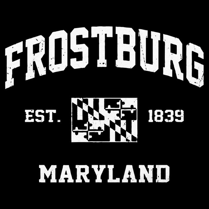 Frostburg Maryland MD Vintage State Athletic Style Sweatshirt