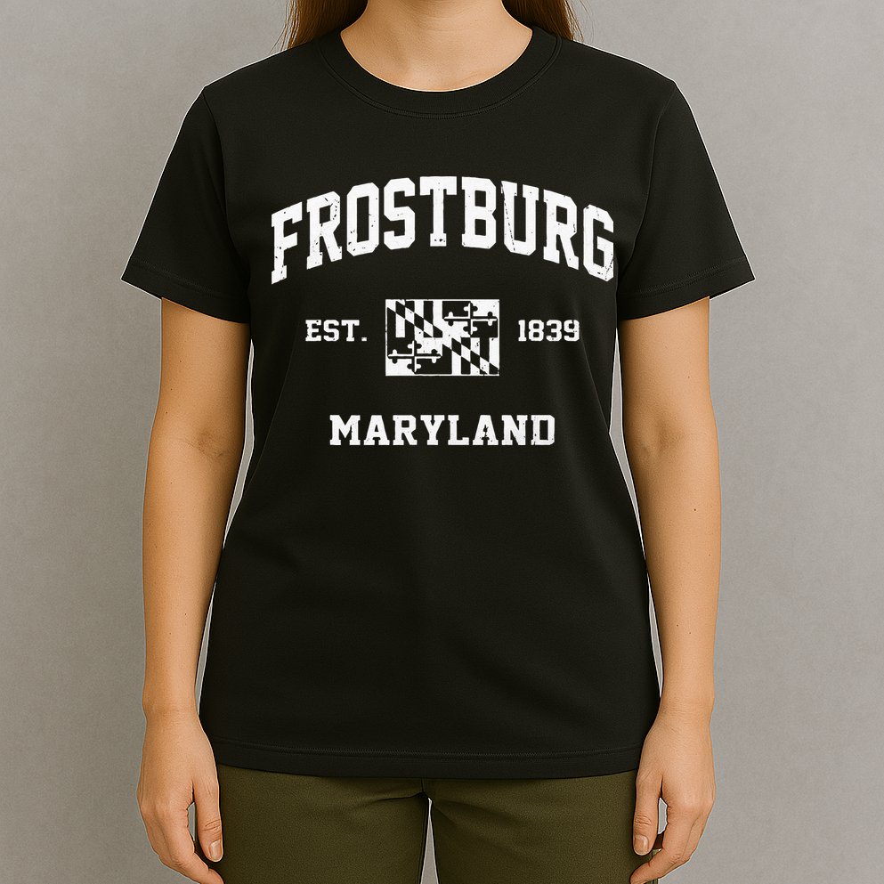 Frostburg Maryland MD Vintage State Athletic Style T-Shirt