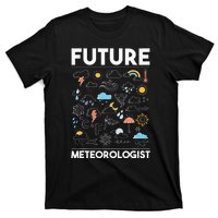 Future Meteorologist Meteorology Weather Forecast Clouds T-Shirt