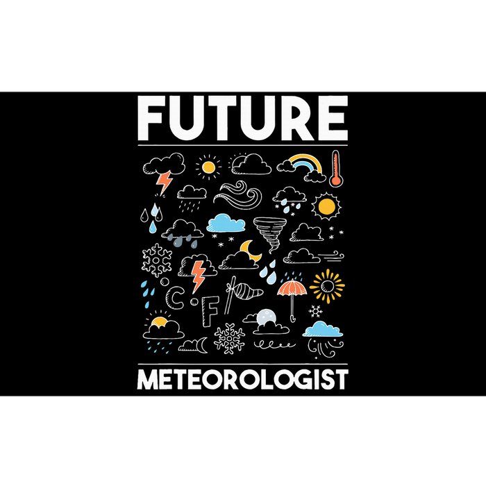 Future Meteorologist Meteorology Weather Forecast Clouds Bumper Sticker