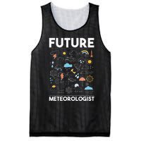 Future Meteorologist Meteorology Weather Forecast Clouds Mesh Reversible Basketball Jersey Tank