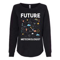 Future Meteorologist Meteorology Weather Forecast Clouds Womens California Wash Sweatshirt